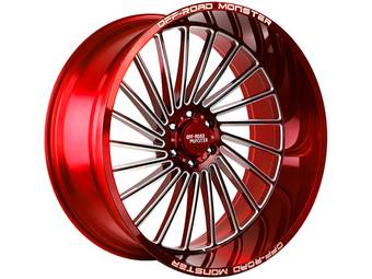 Off-Road Monster Red M27 Wheel