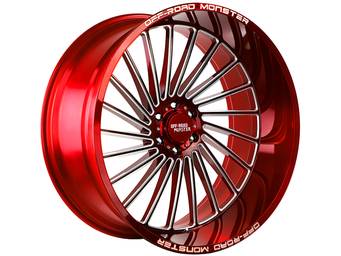 Off-Road Monster Red M27 Wheel