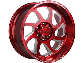 Off-Road Monster Red M22 Wheels