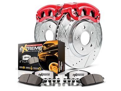 Power Stop K7300-36 Front and Rear Z36 Truck and Tow Brake Kit 