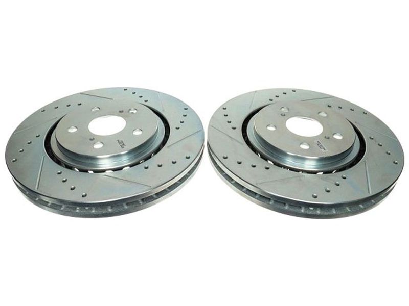 Power Stop Drilled and Slotted Rotors PSBJBR1797XPR RealTruck