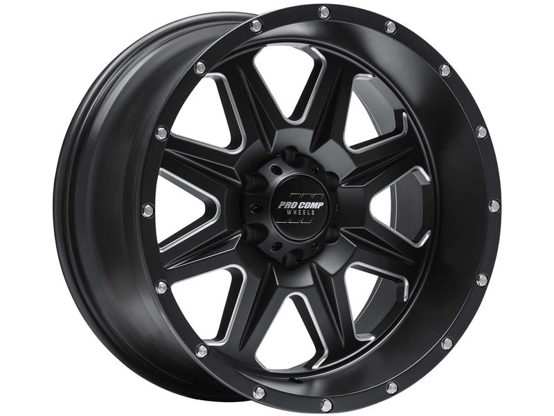 Pro Comp Milled Black 63 Recon Wheels | RealTruck