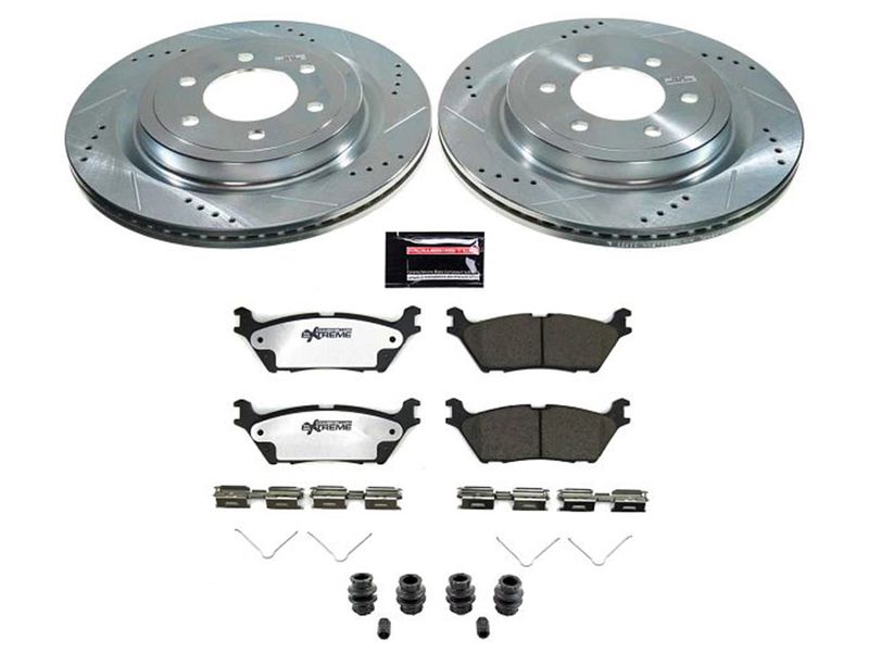 Power Stop 17-19 Nissan Titan Rear Z36 Truck & Tow Brake Kit