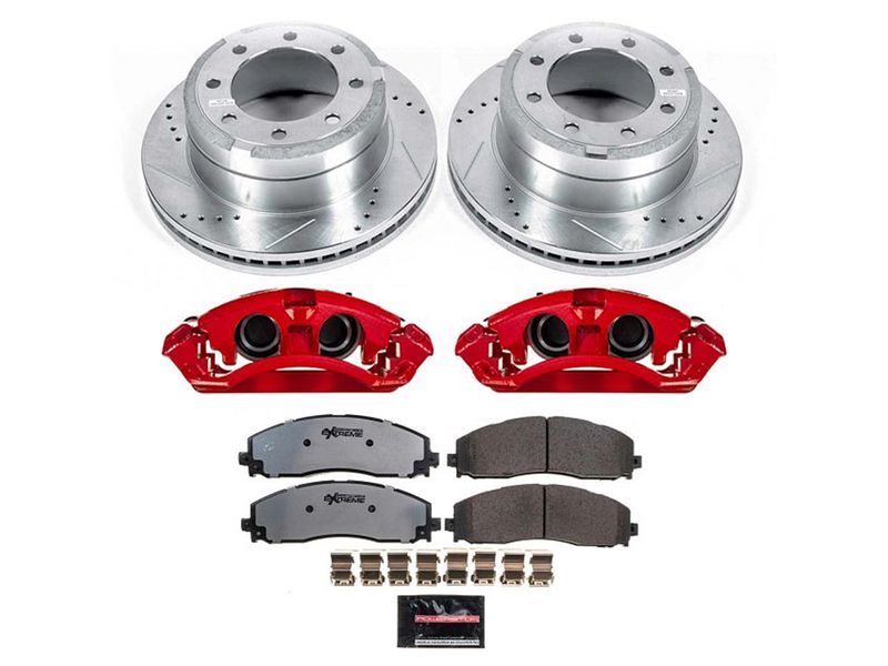 Power Stop 06-10 Hummer H3 Rear Z36 Truck & Tow Brake Kit