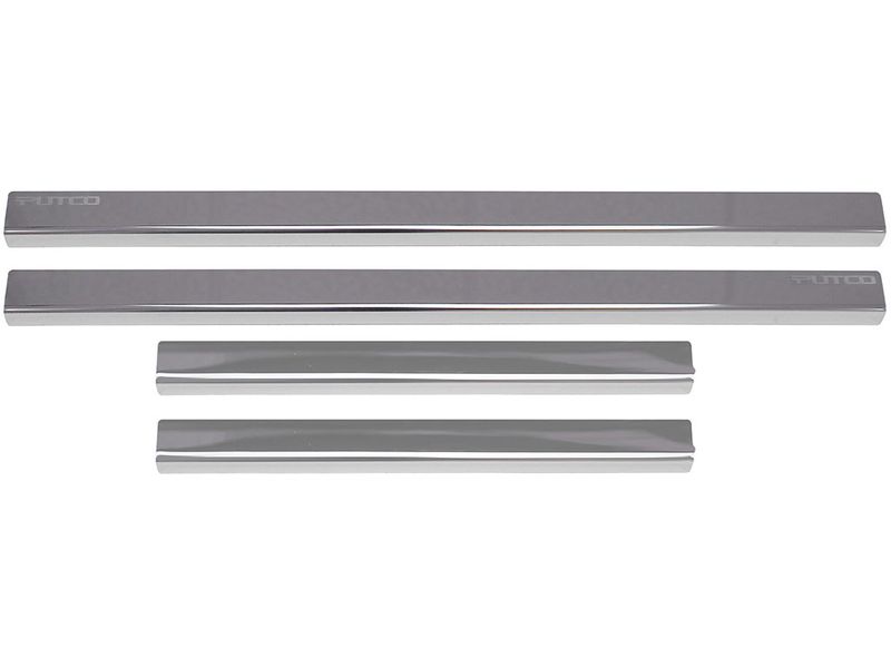 Putco Stainless Steel Door Sill Protectors 95191 RealTruck