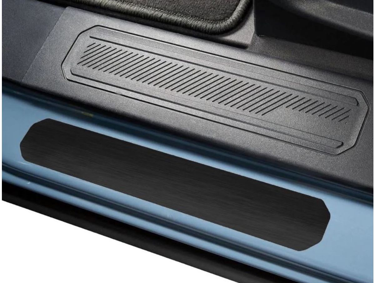Putco GM Black Platinum Door Sill Plates 95183BPGM-1