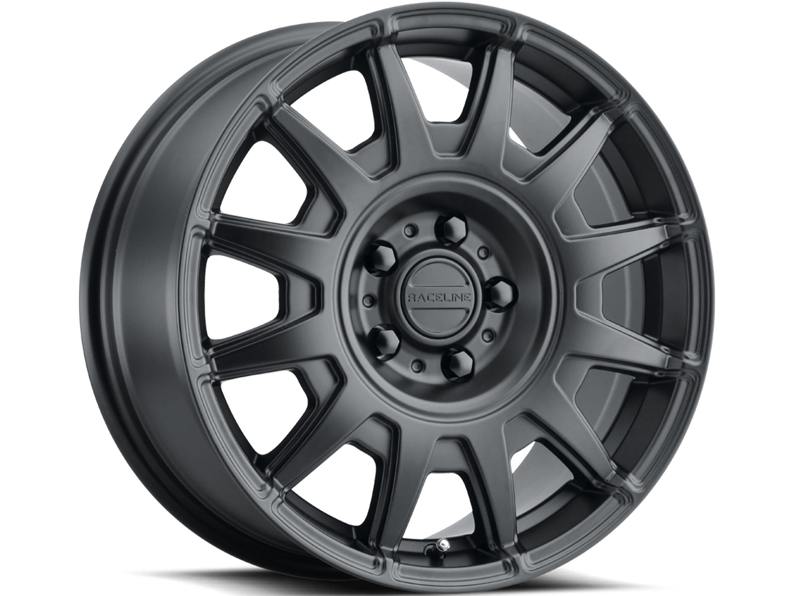 rin Raceline Matte Black Aero Wheel 952B-78562-00 | RealTruck
