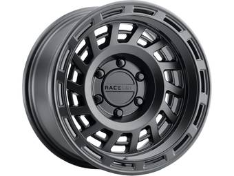 Raceline Matte Black Halo Wheel