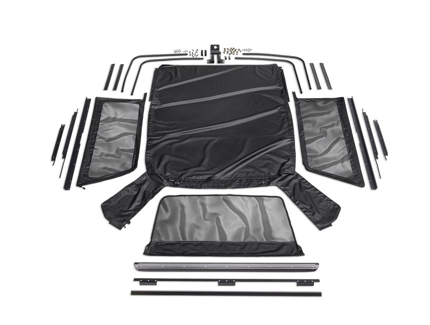 Rampage Complete Replacement Soft Top 98401 RealTruck