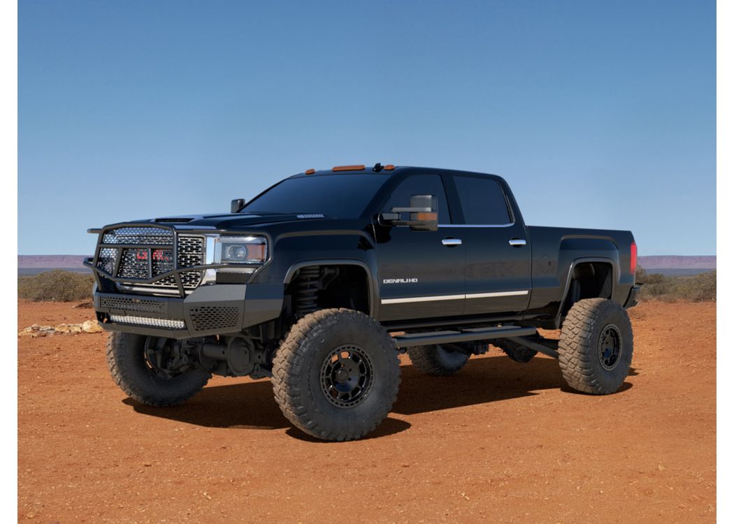 Ranch Hand Midnight Grille Guard Front Bumper MFG151BM1 | RealTruck