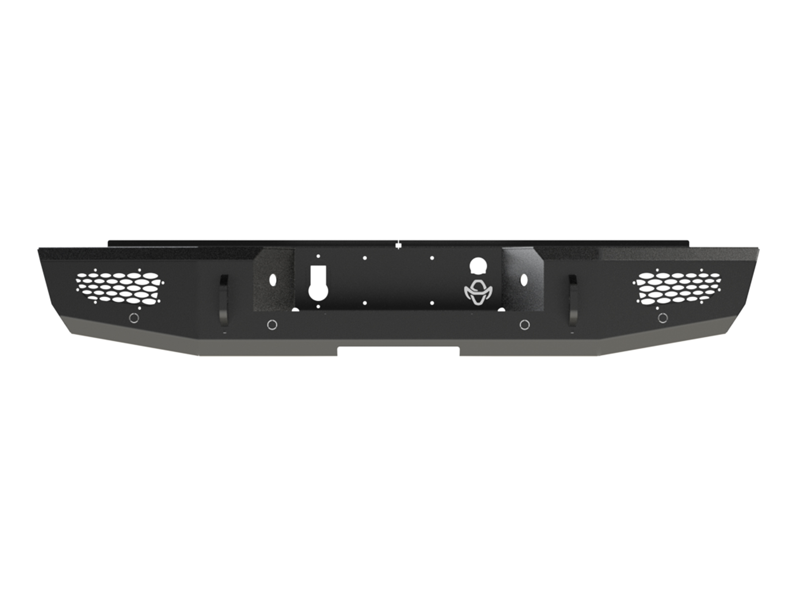 Ranch Hand Midnight Series Rear Bumper MBF201BMSL | RealTruck