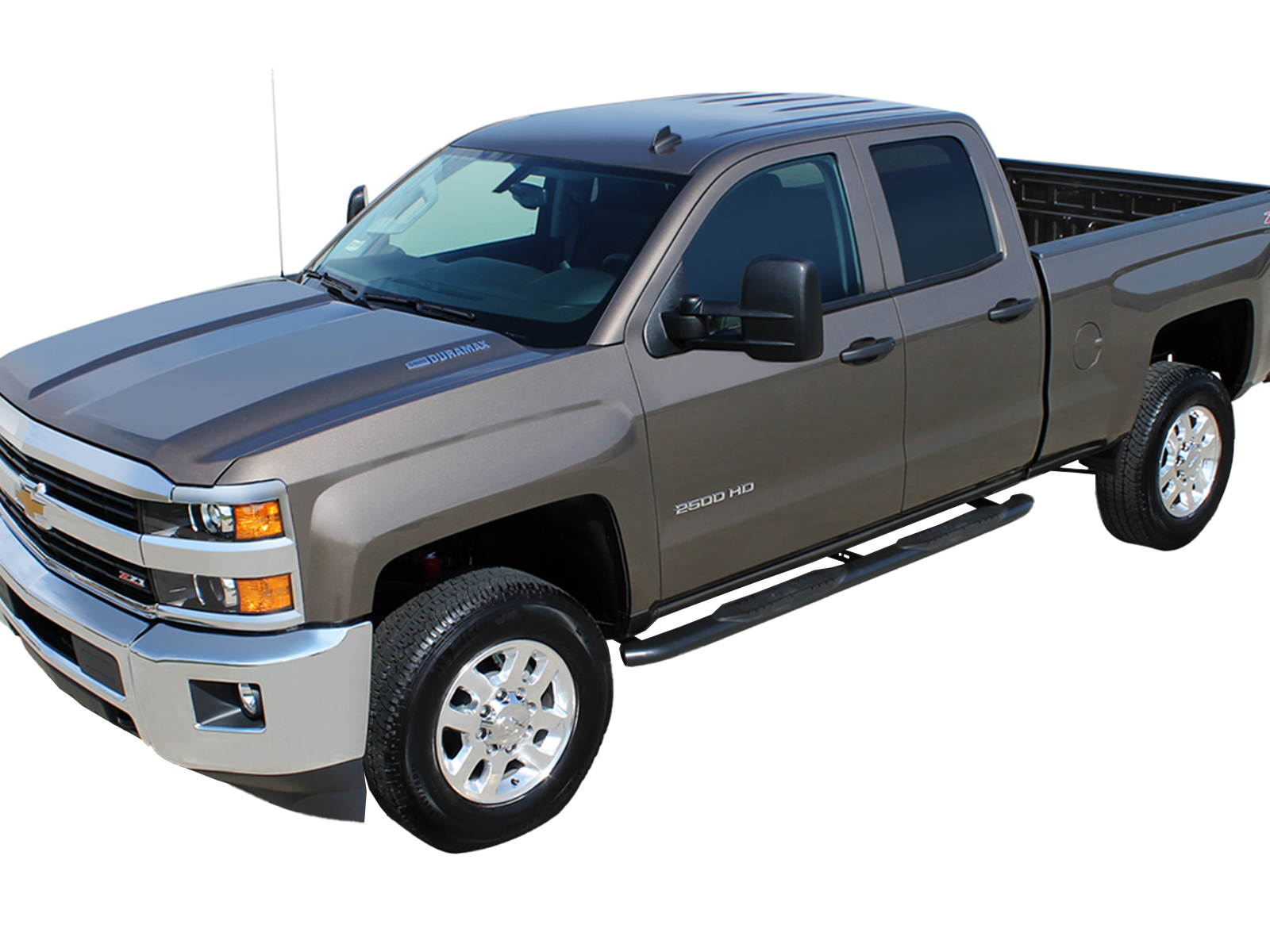 Raptor 5" OE Curved Black Oval Nerf Bars 1601-0422B