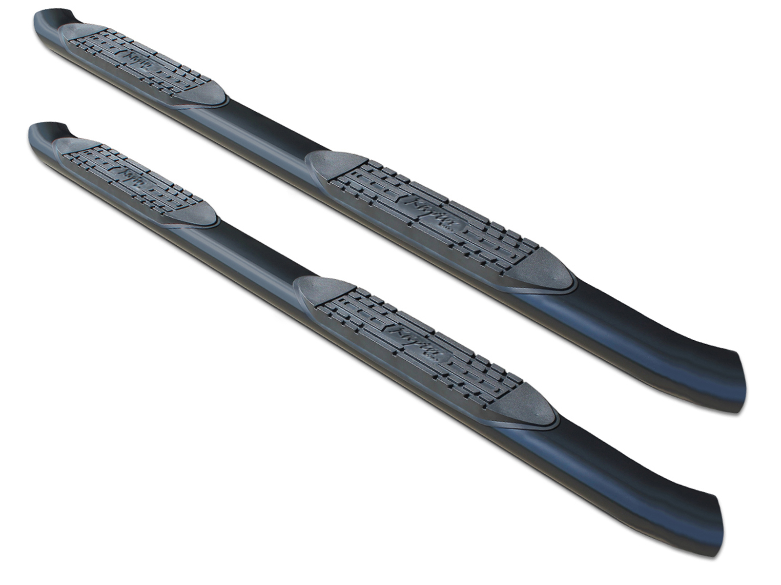 Raptor 5" OE Curved Black Oval Nerf Bars 1601-0422B