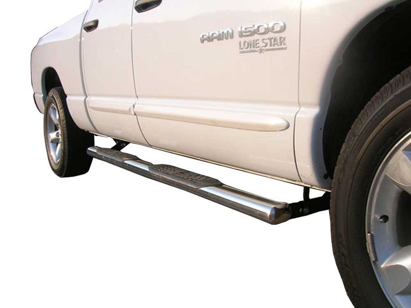 Raptor 4 Stainless Oval Nerf Bars RealTruck