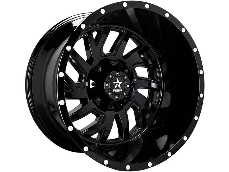 RBP Gloss Black 65R Glock Wheels | RealTruck
