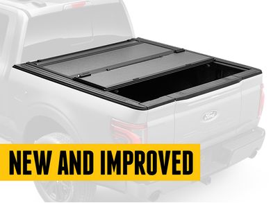 BAKFlip MX4 (GEN 3) Hard Folding Tonneau Cover 448307&BAK-CLAMPS