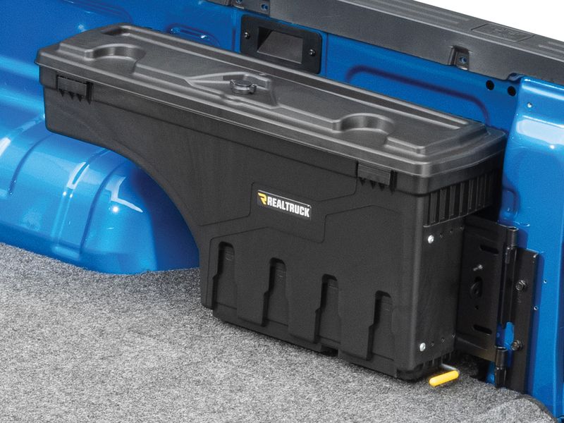 小物 UNDERCOVER UP2D4S03 RealTruck SwingCase Truck Bed Toolbox - Left SC400D | RealTruck