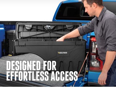 RealTruck SwingCase Truck Bed Toolbox - Right SC304P | RealTruck