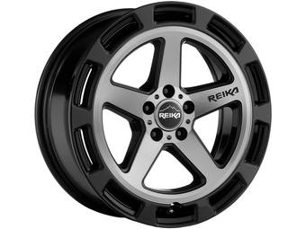 Reika Machined Gloss Black Teton Wheel