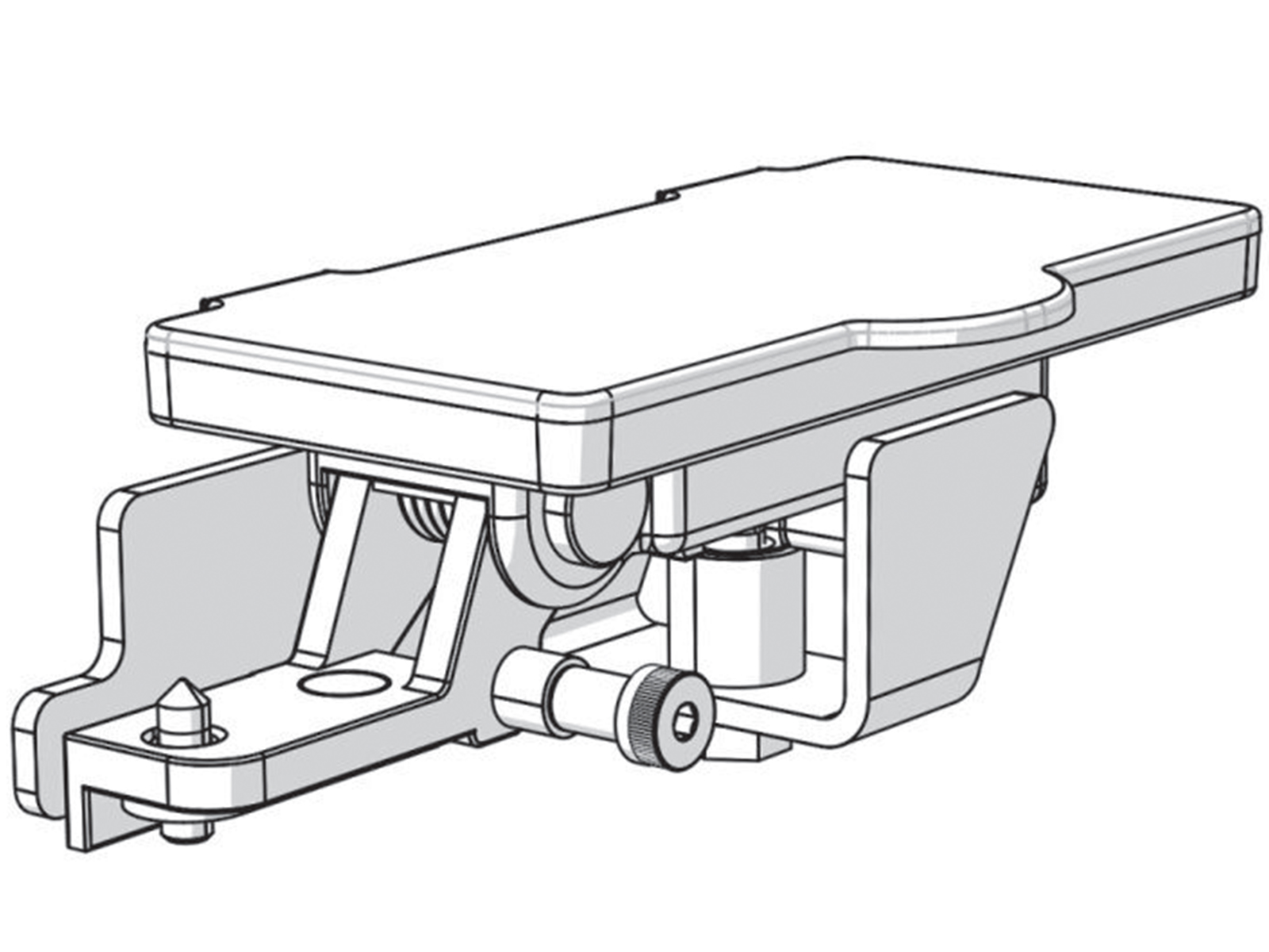 Retrax Replacement Lock Assembly for RetraxPRO Series F051018 RealTruck