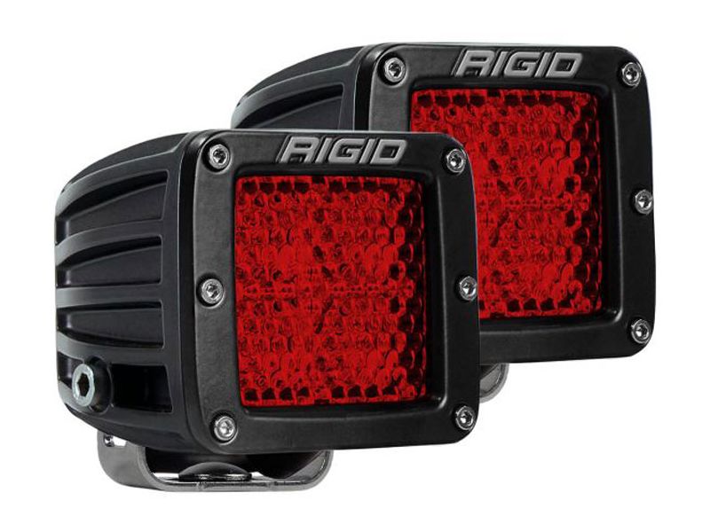 RIGID D-Series PRO Rear Facing LED Cube Lights | RealTruck