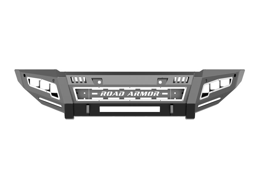 Road Armor Identity Black Front Bumper 4194DFB1P3MRBHB RealTruck