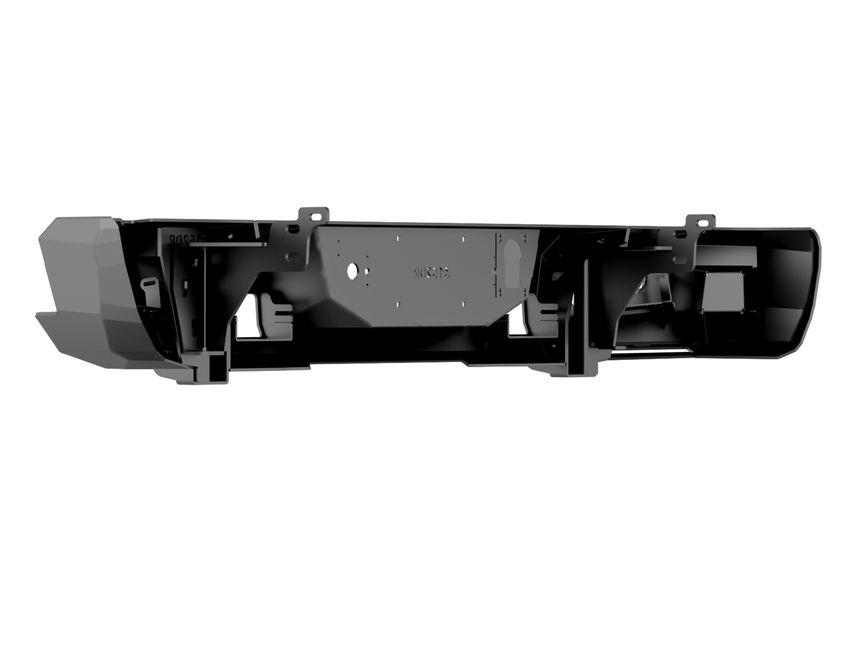 Road Armor Identity Black Rear Bumper 3152DRB0P2MRBHB RealTruck