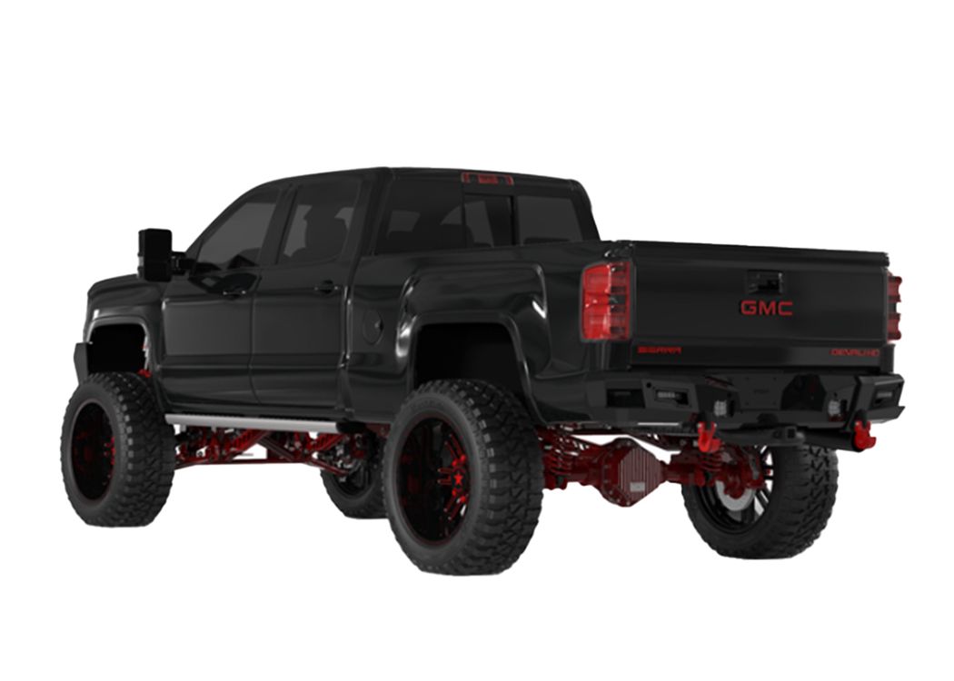 Road Armor Identity Black Rear Bumper | RealTruck