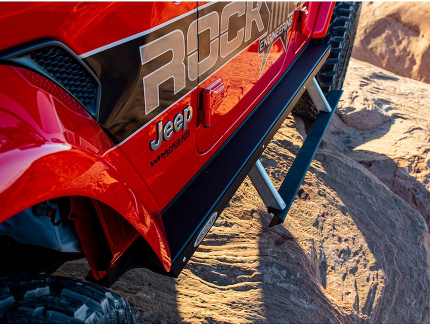 Rock Slide Engineering Gen 3 Step Sliders JL 4Door Kit BDSS300JL4 RealTruck