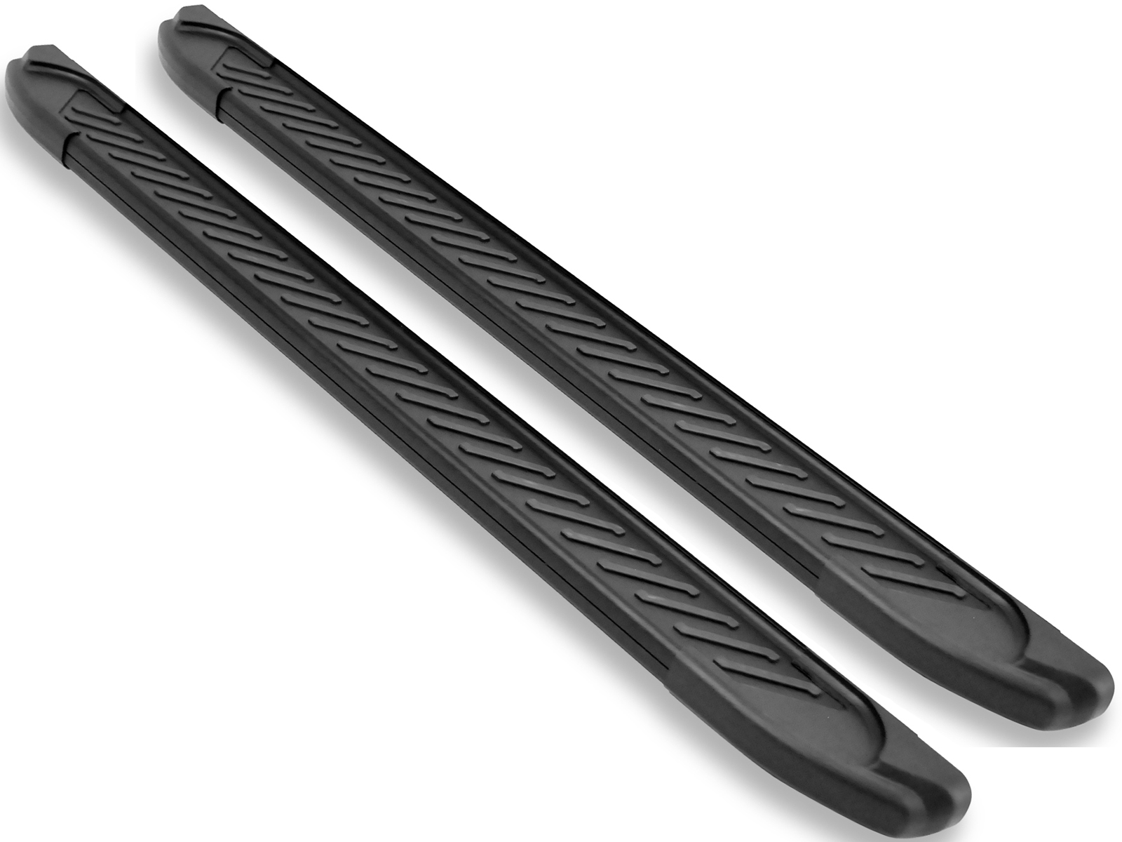 Romik RAL-T Black Truck Running Boards | RealTruck