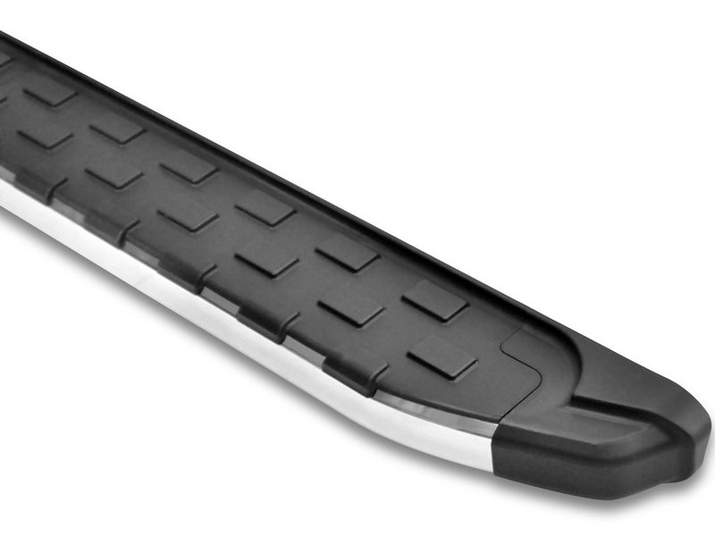 Romik RECT Polished Truck Running Boards RealTruck