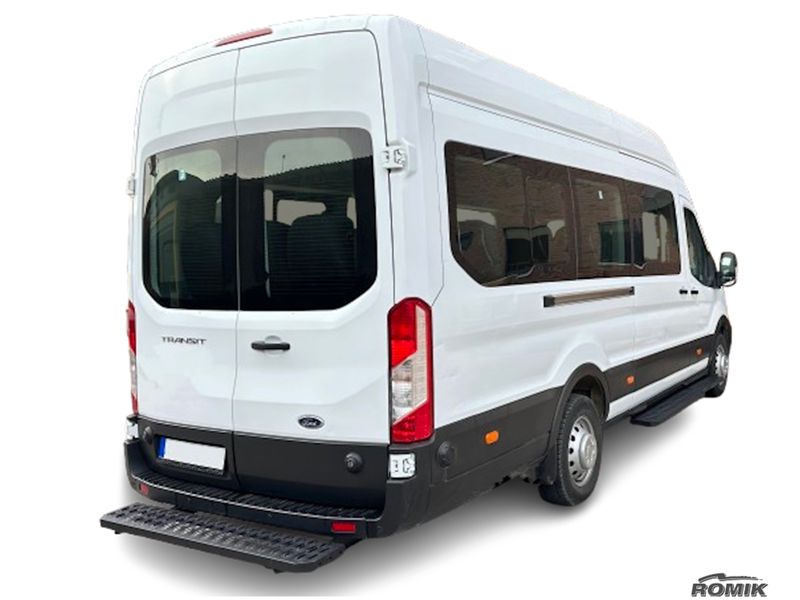 Romik RPD-XL Black Rear Van Step 8214049 | RealTruck