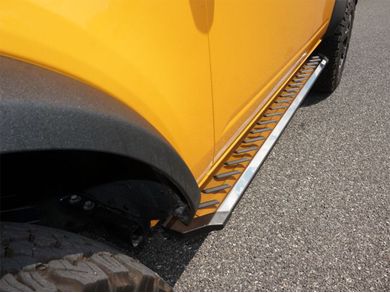 Romik RZR Stainless Steel Running Boards 32905418 | RealTruck