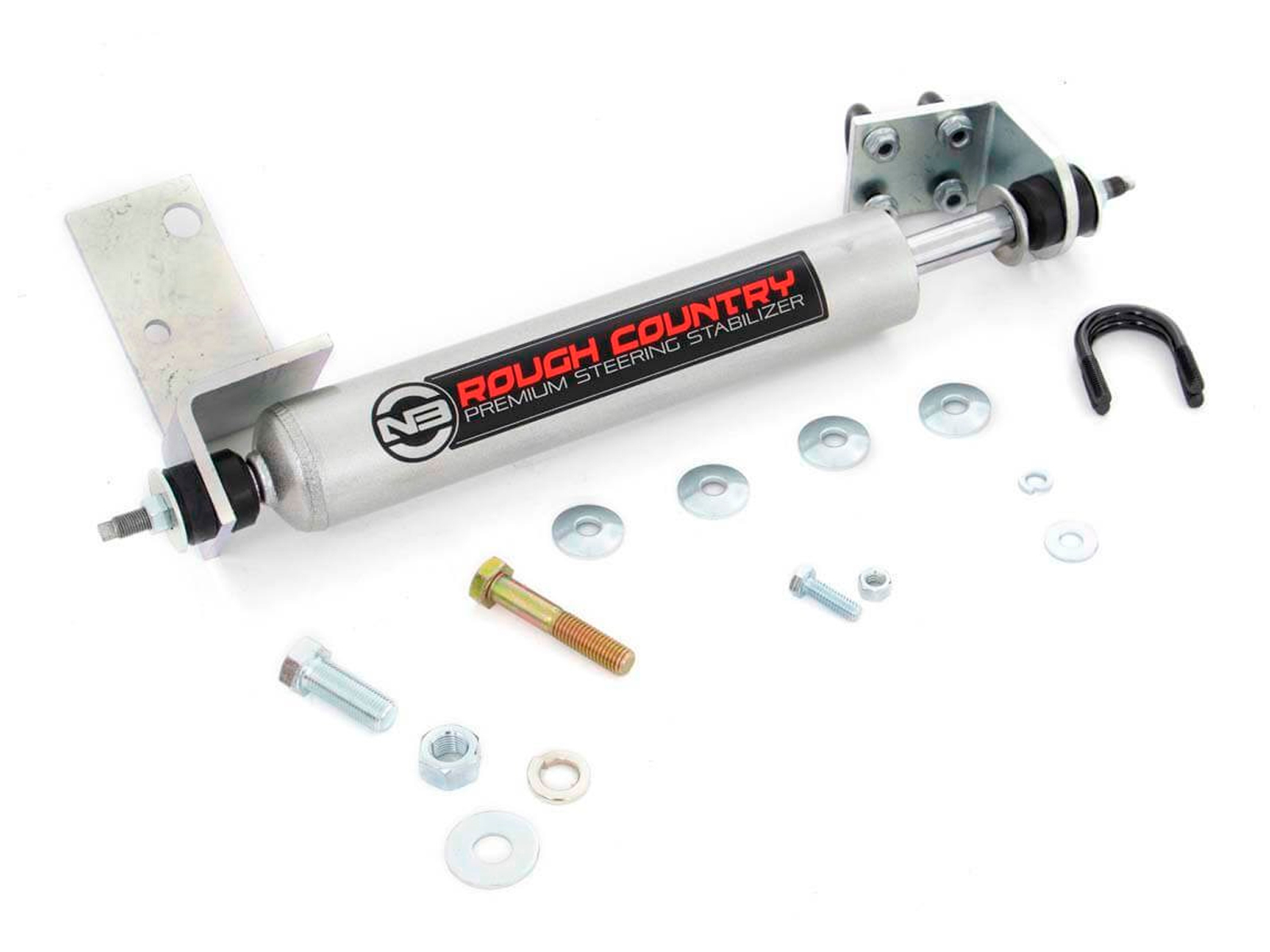 Rough Country N3 Steering Stabilizer 8732630 | RealTruck