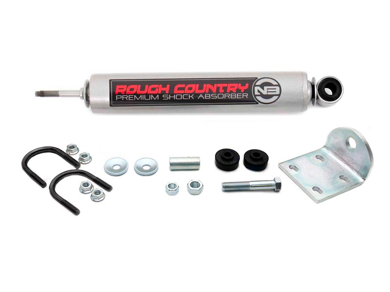 Rough Country N3 Steering Stabilizer 8748930 | RealTruck
