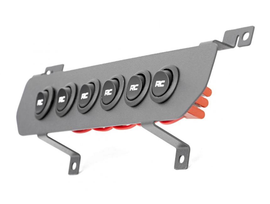 Rough Country Lower Dash Mount Switch Panel Kit 70964 RealTruck