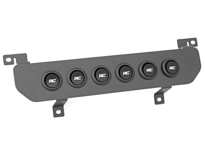 Rough Country Lower Dash Mount Switch Panel Kit 70964 RealTruck