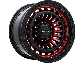 RTX Off-Road Black & Red Moab Wheels