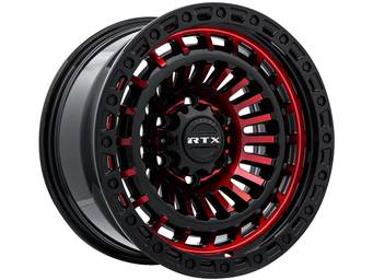 RTX Off-Road Black & Red Moab Wheels