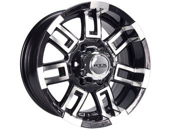 RTX Off-Road Machined Gloss Black Crush Wheels