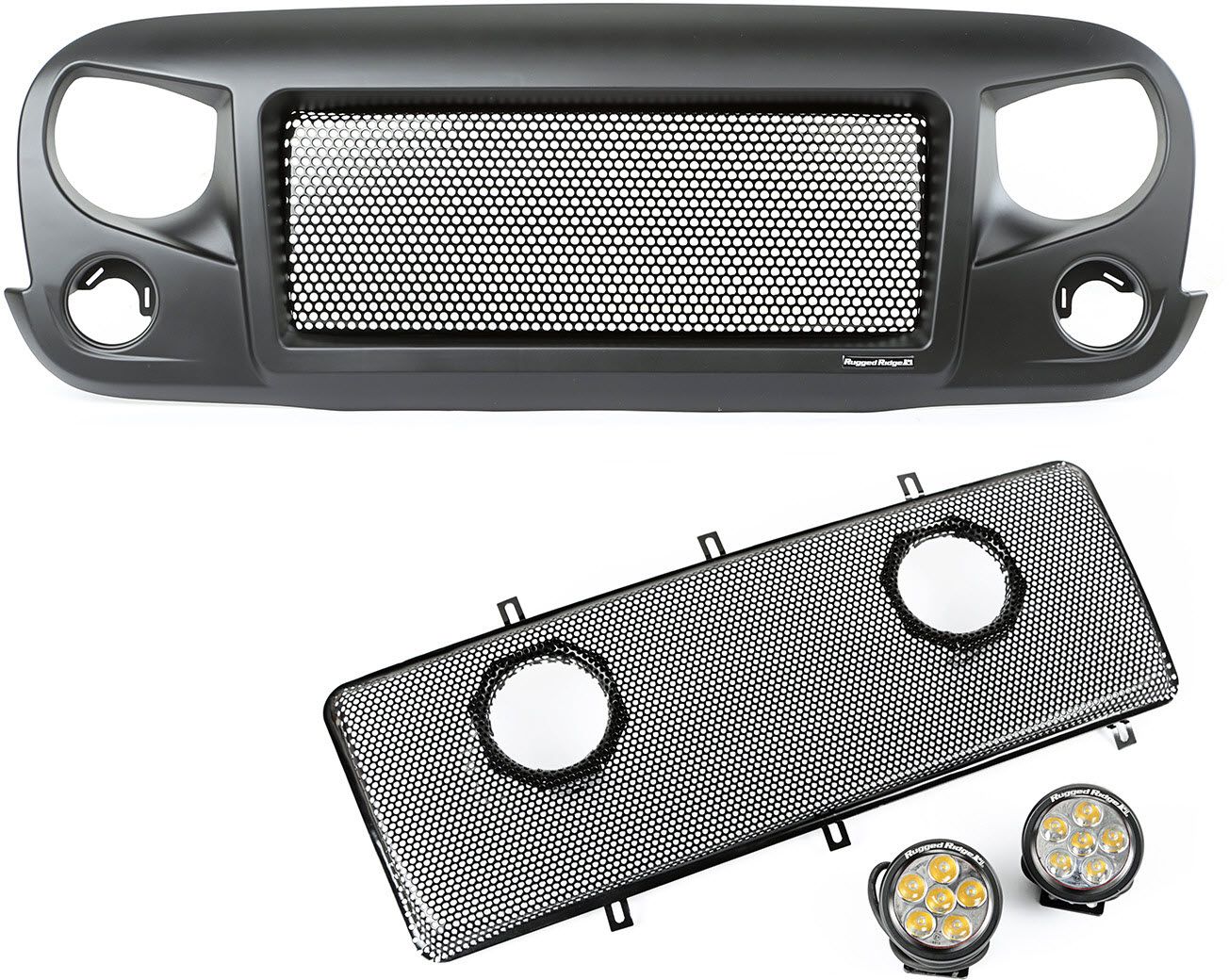 Rugged Ridge Spartan Grille Kit 12034.35