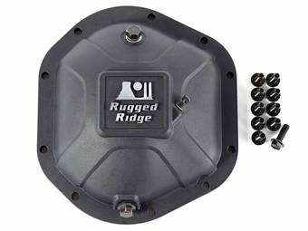 Rugged Ridge Boulder Aluminum Differential Cover 16595.12 01