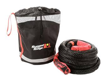 Rugged Ridge Kinetic Recovery Rope Kit - 30,000 LB 15104.30 01