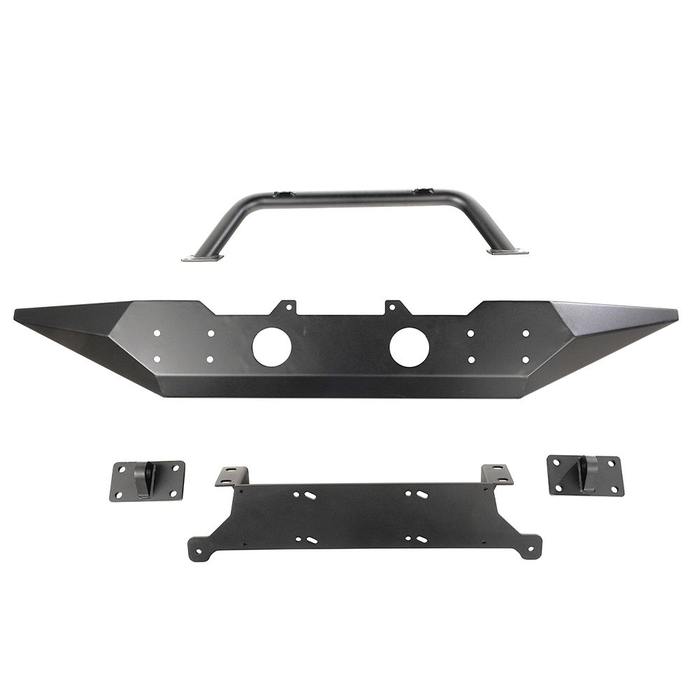 Rugged Ridge Spartan Front Bumper with Overrider 11548.72
