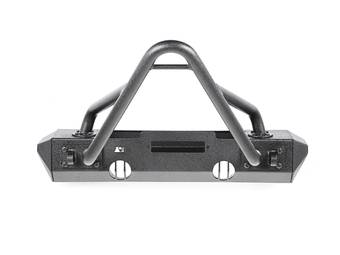 Rugged Ridge XHD Stubby Front Bumper with Stinger 11540.56 01