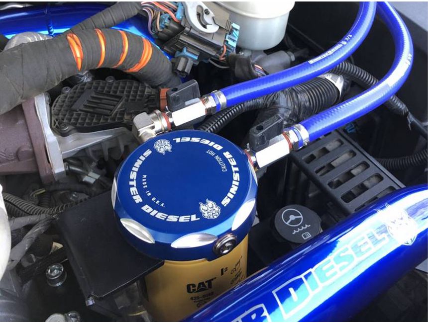 Sinister Diesel Coolant Filtration System SDLMLCF11 RealTruck