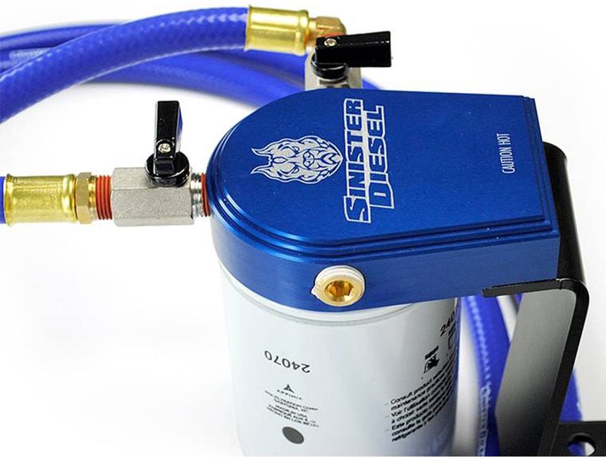 Sinister Diesel Coolant Filtration System SDCOOLFIL6.611W RealTruck