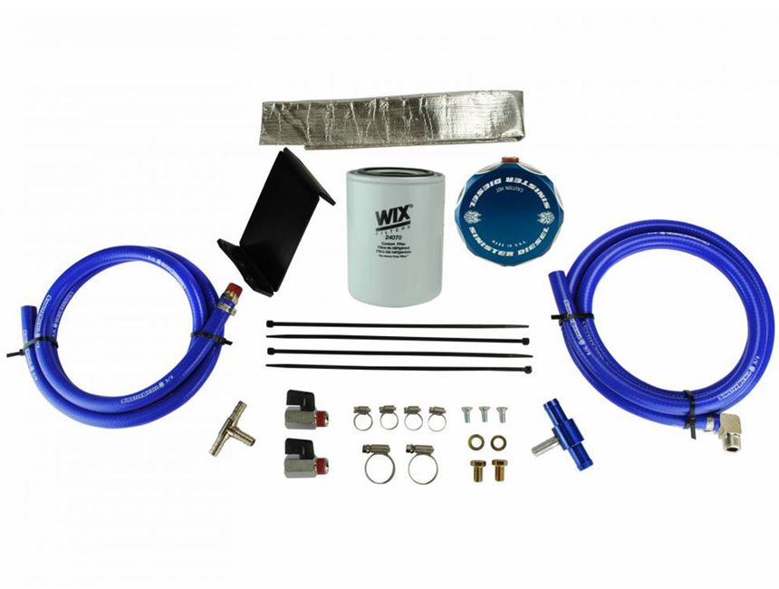 Sinister Diesel Coolant Filtration System SINSDLMLCF RealTruck