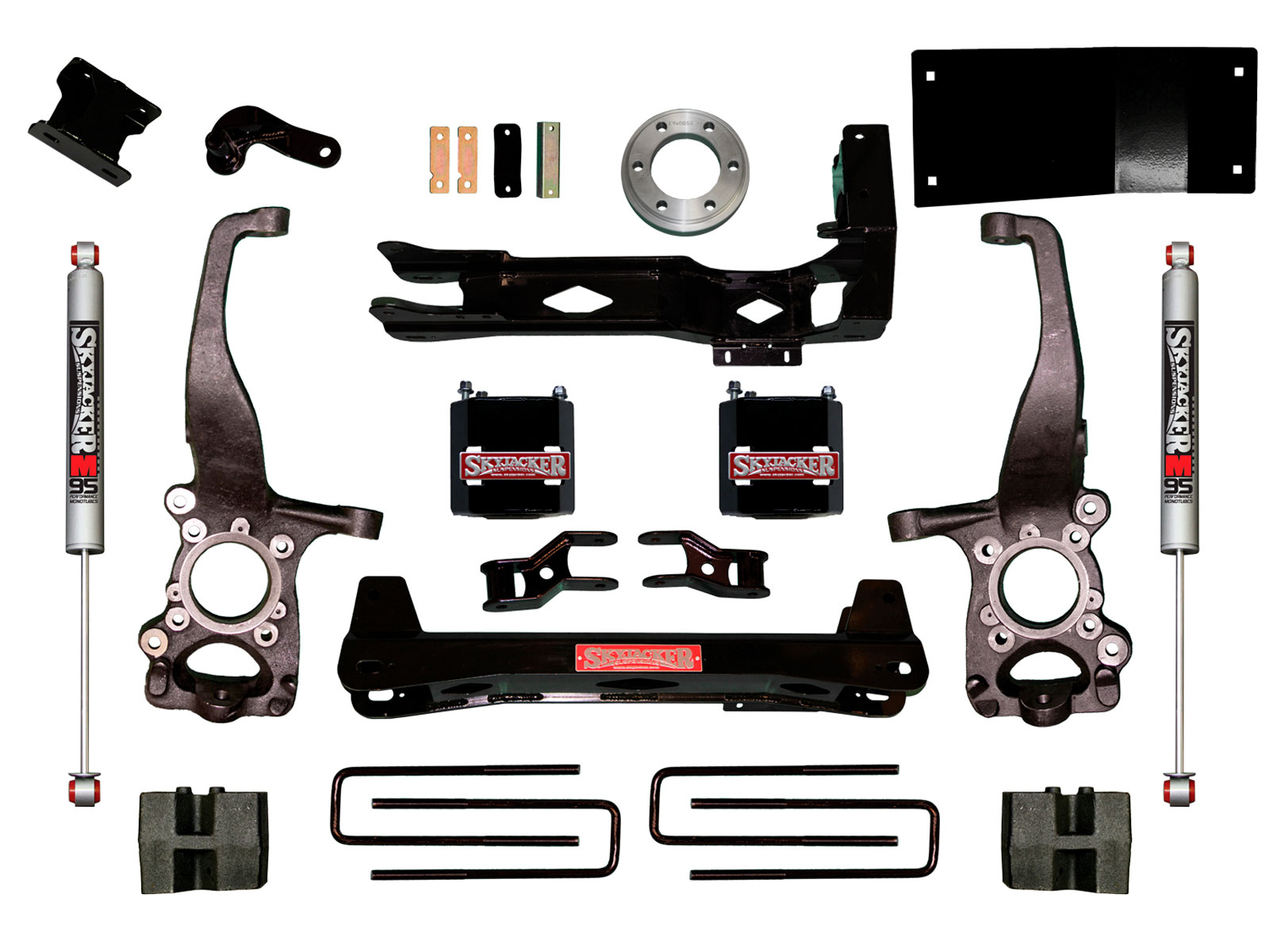 Fits 2015-2025 Ford F150 (SKY-F1560BKM)