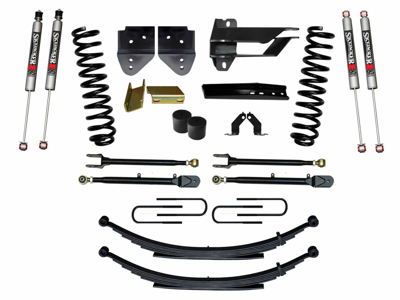 Skyjacker 4 4-Link Lift Kit SKY-F174524KS-M | RealTruck